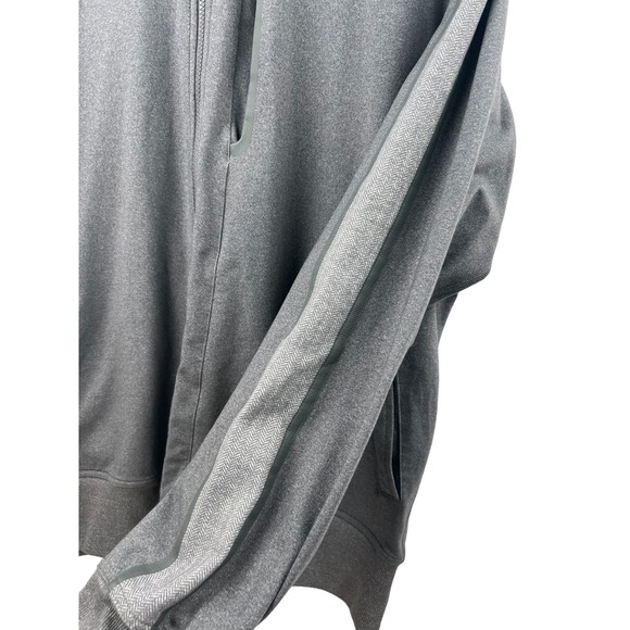 Lululemon Kung Fu Jacket II Full Zip Pockets Heathered Gray Men's XL - Picture 5 of 9
